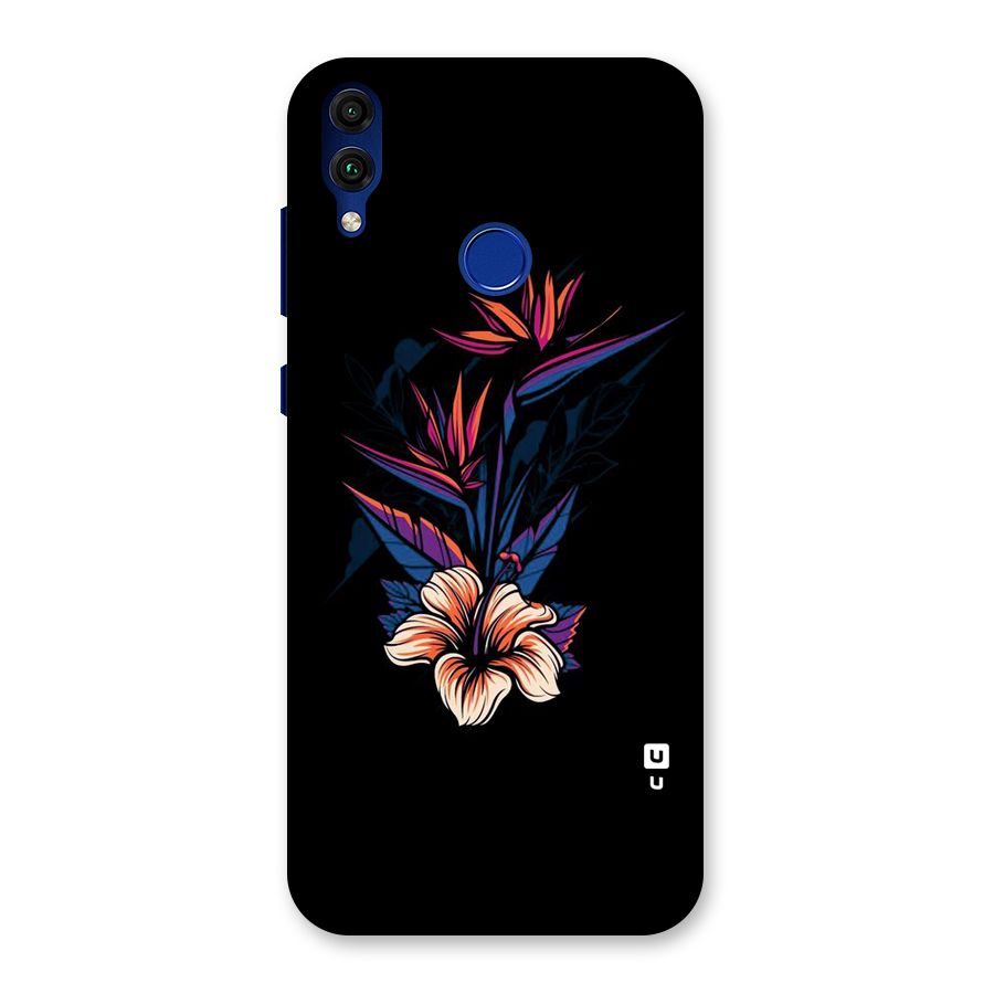 Single Painted Flower Back Case for Honor 8C