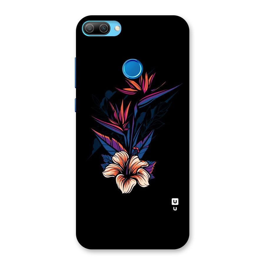 Single Painted Flower Back Case for Honor 9N