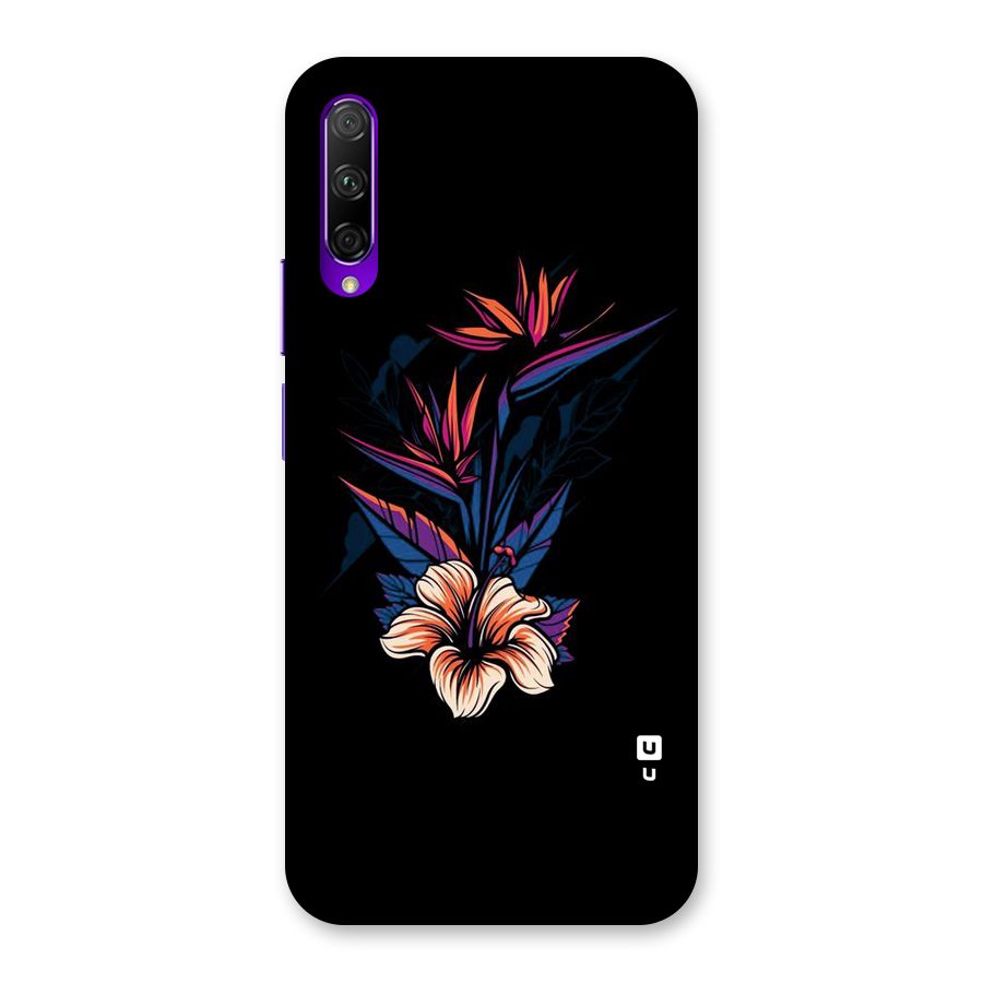 Single Painted Flower Back Case for Honor 9X Pro