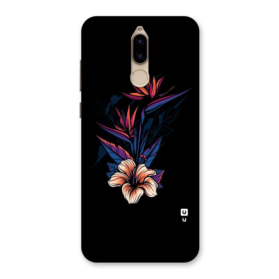 Single Painted Flower Back Case for Honor 9i