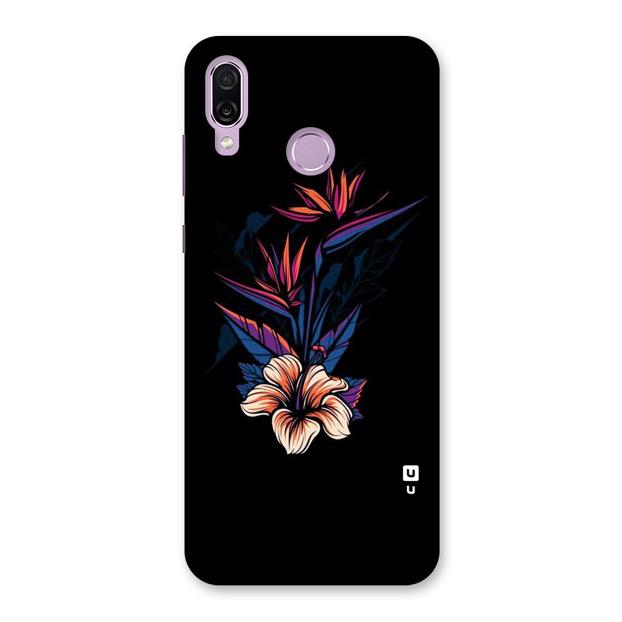 Single Painted Flower Back Case for Honor Play