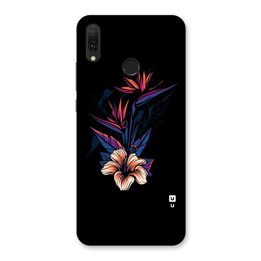Single Painted Flower Back Case for Huawei Y9 (2019)