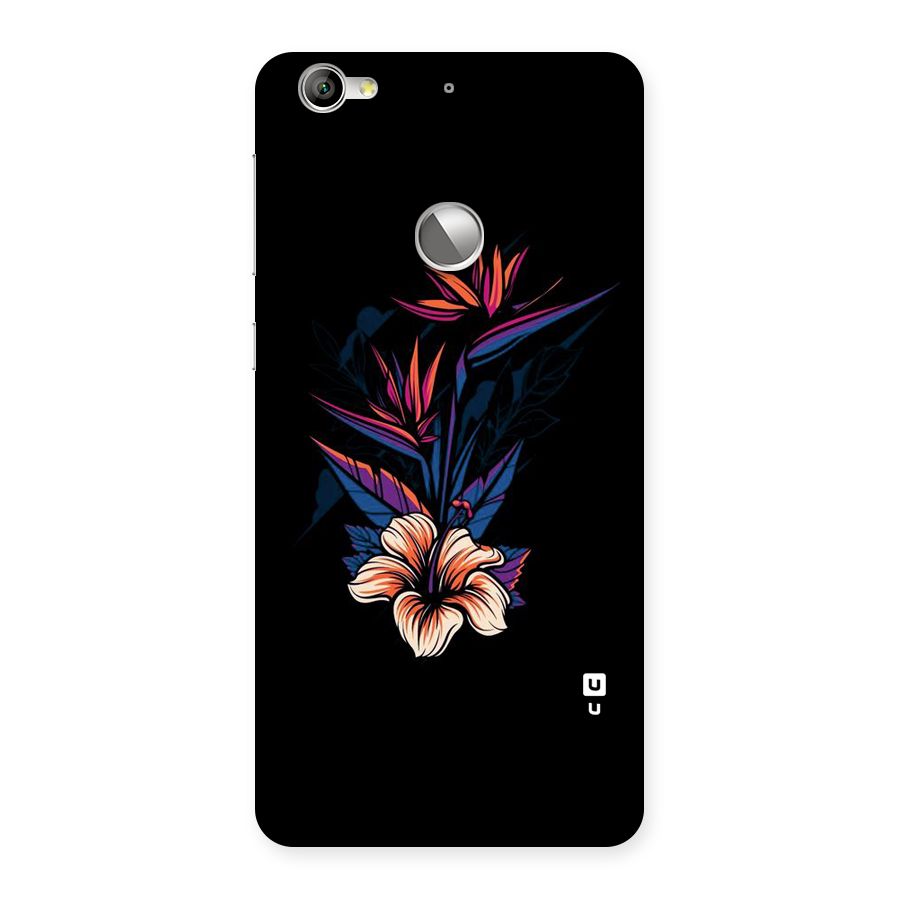 Single Painted Flower Back Case for LeTV Le 1s