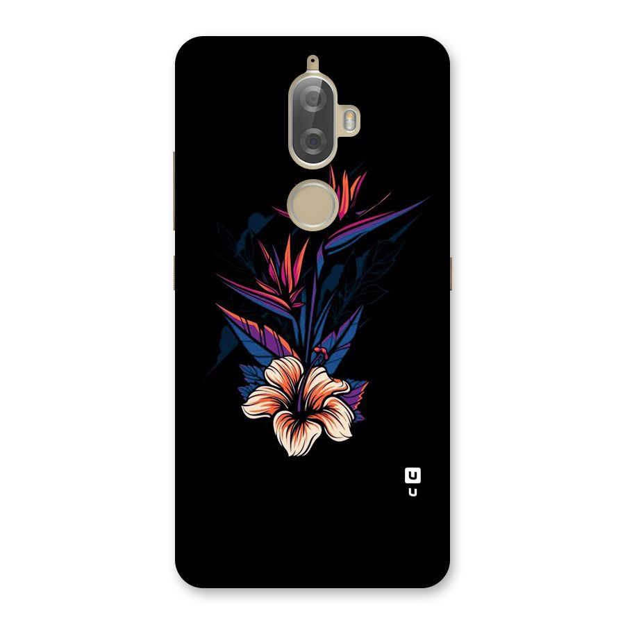 Single Painted Flower Back Case for Lenovo K8 Plus