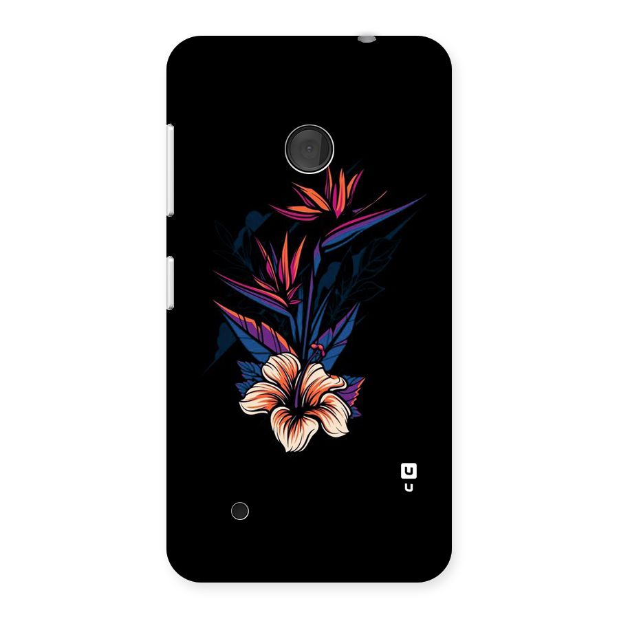 Single Painted Flower Back Case for Lumia 530