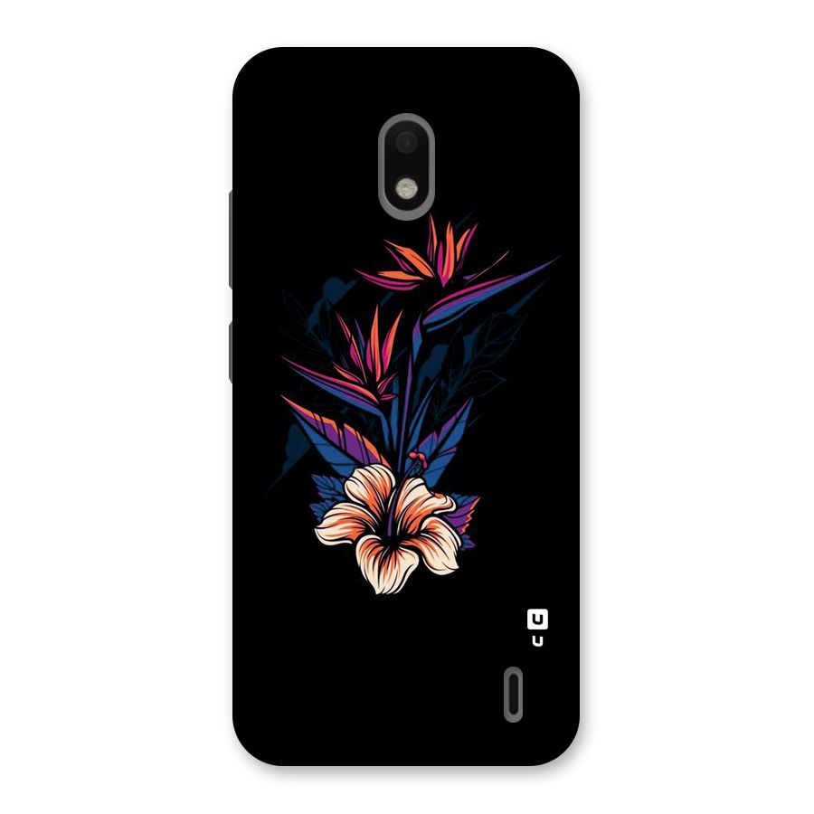 Single Painted Flower Back Case for Nokia 2.2