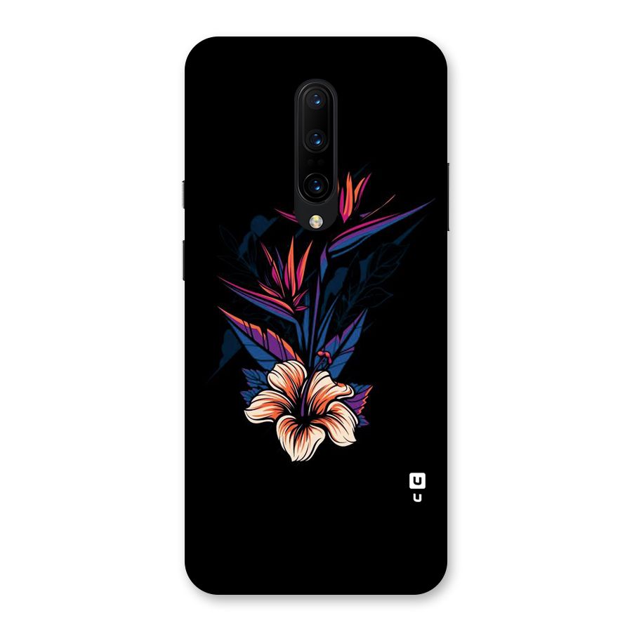 Single Painted Flower Back Case for OnePlus 7 Pro