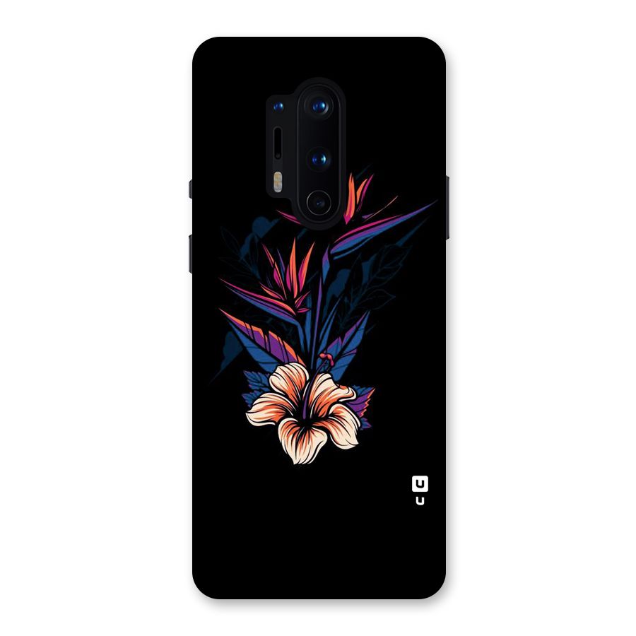 Single Painted Flower Back Case for OnePlus 8 Pro