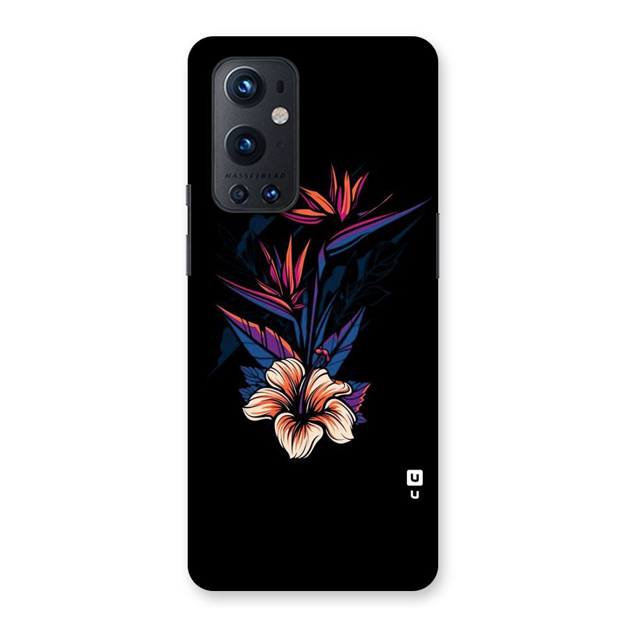 Single Painted Flower Back Case for OnePlus 9 Pro