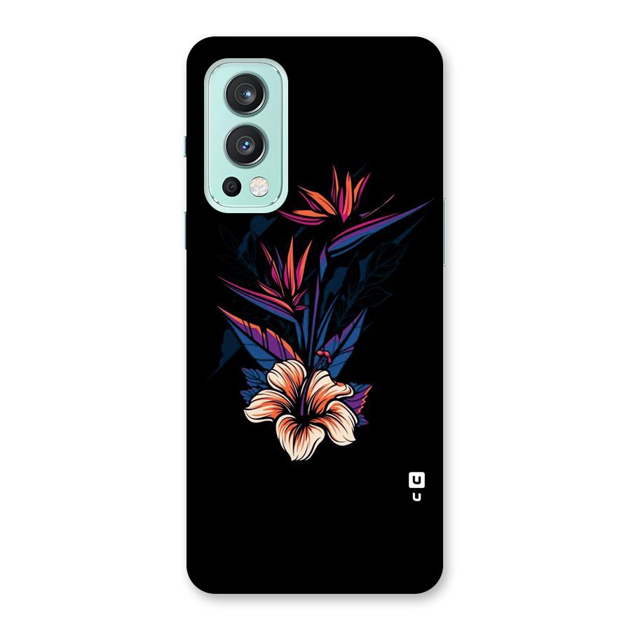 Single Painted Flower Back Case for OnePlus Nord 2 5G