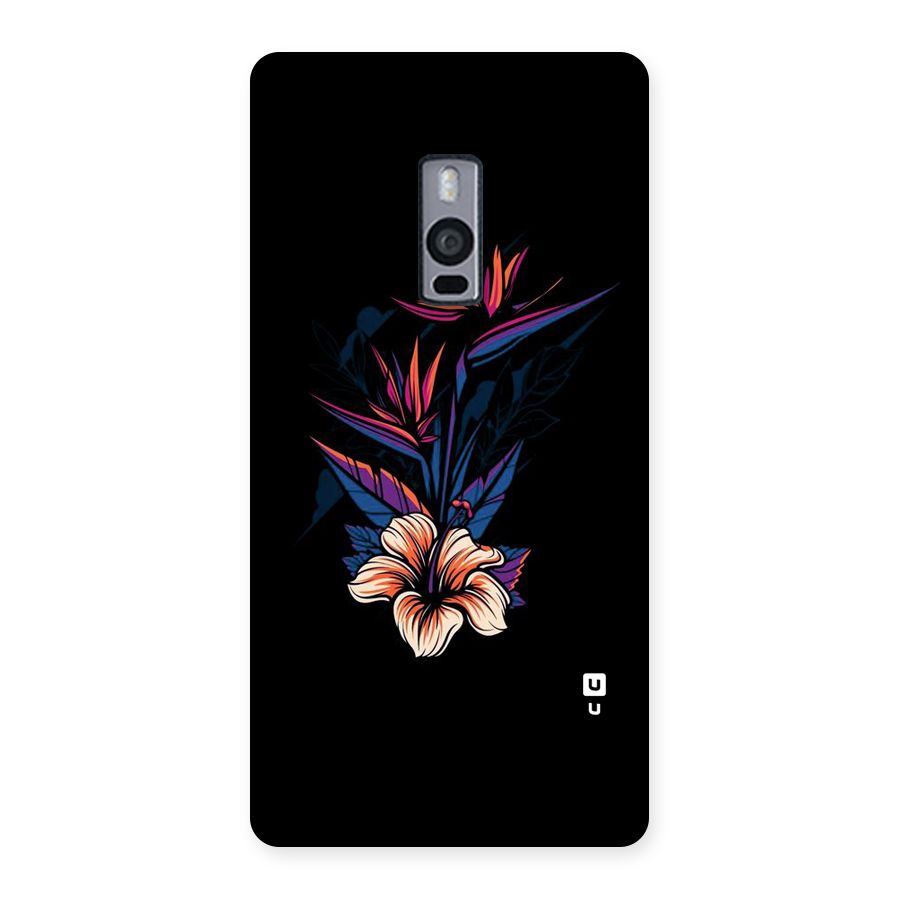 Single Painted Flower Back Case for OnePlus Two