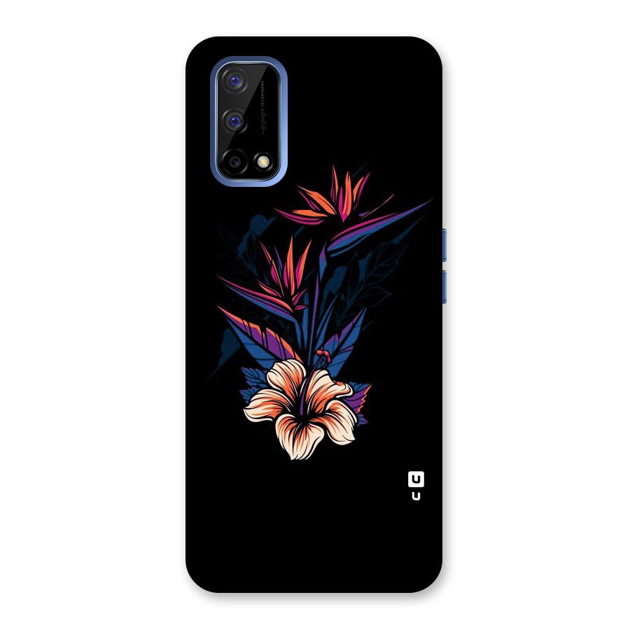 Single Painted Flower Back Case for Realme Narzo 30 Pro