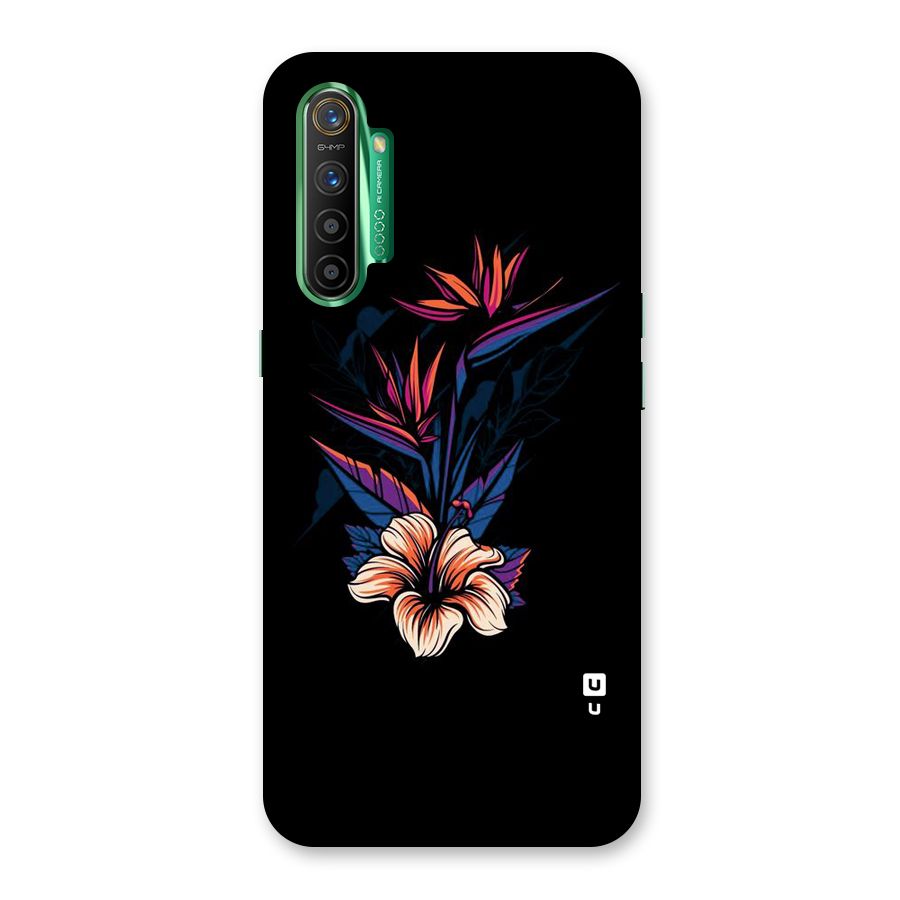 Single Painted Flower Back Case for Realme X2
