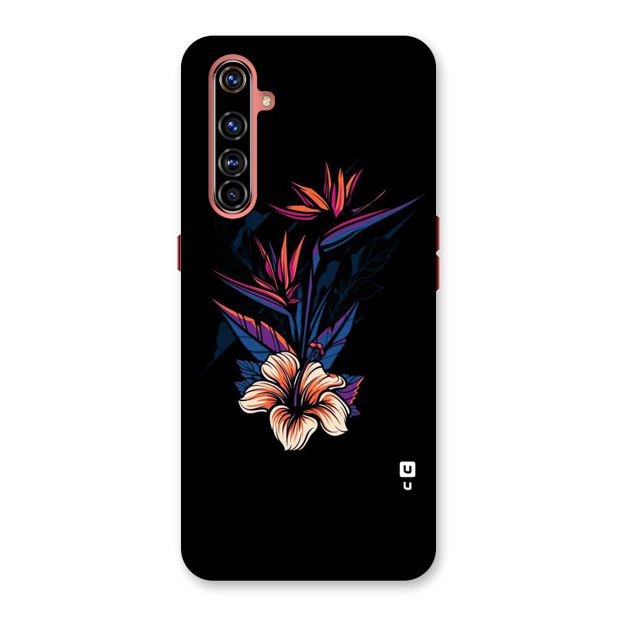 Single Painted Flower Back Case for Realme X50 Pro