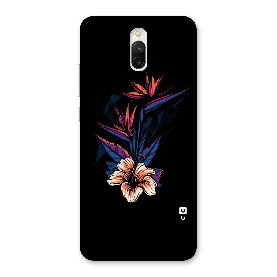 Single Painted Flower Back Case for Redmi 8A Dual