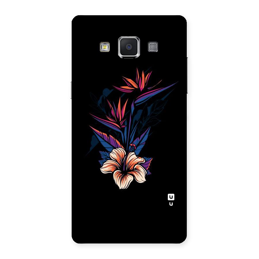 Single Painted Flower Back Case for Samsung Galaxy A5