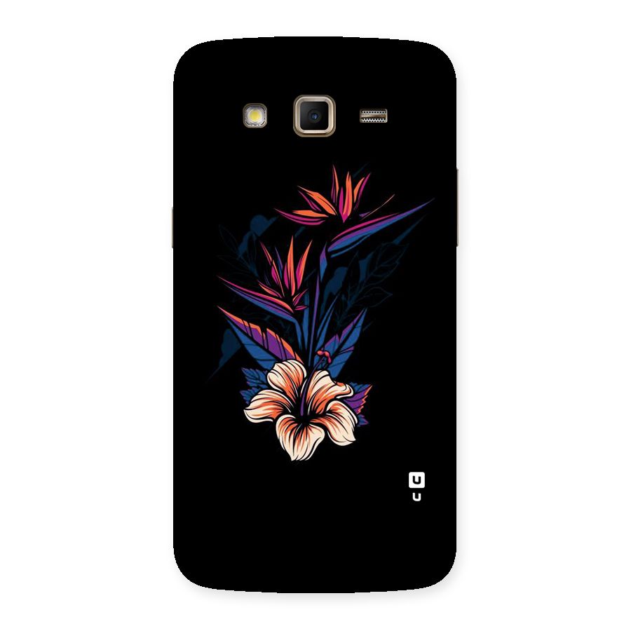 Single Painted Flower Back Case for Samsung Galaxy Grand 2