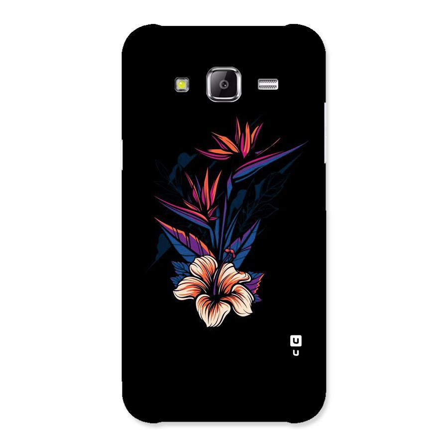 Single Painted Flower Back Case for Samsung Galaxy J2 Prime