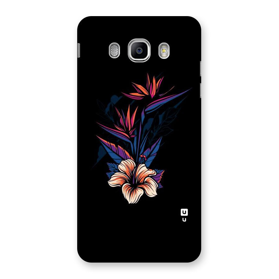 Single Painted Flower Back Case for Samsung Galaxy J5 2016