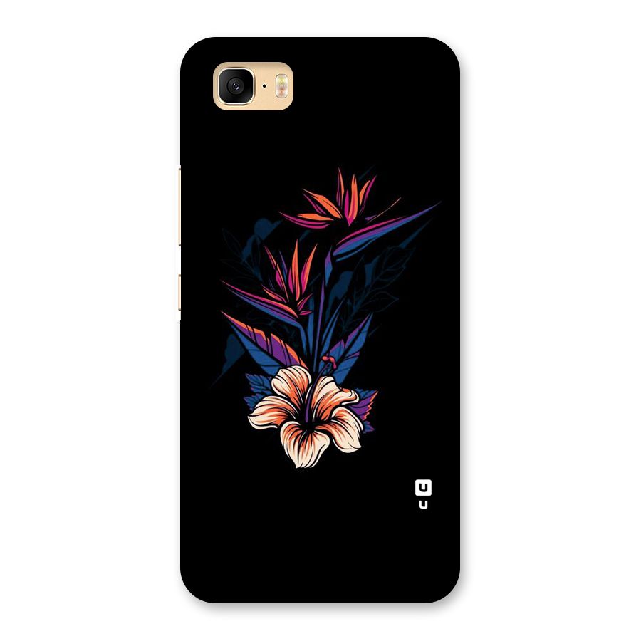 Single Painted Flower Back Case for Zenfone 3s Max