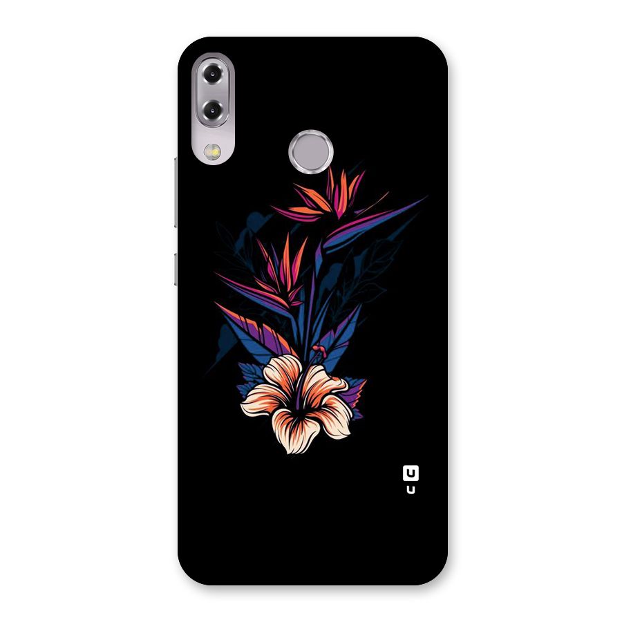 Single Painted Flower Back Case for Zenfone 5Z