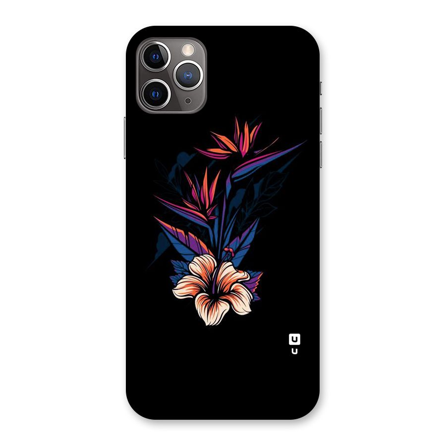 Single Painted Flower Back Case for iPhone 11 Pro Max