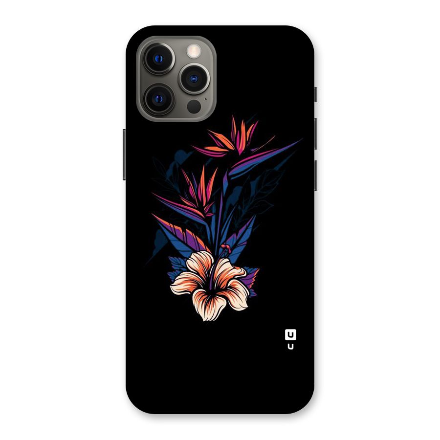 Single Painted Flower Back Case for iPhone 12 Pro Max