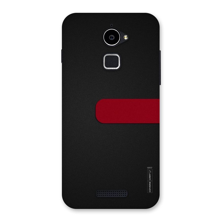 Single Red Stripe Back Case for Coolpad Note 3 Lite