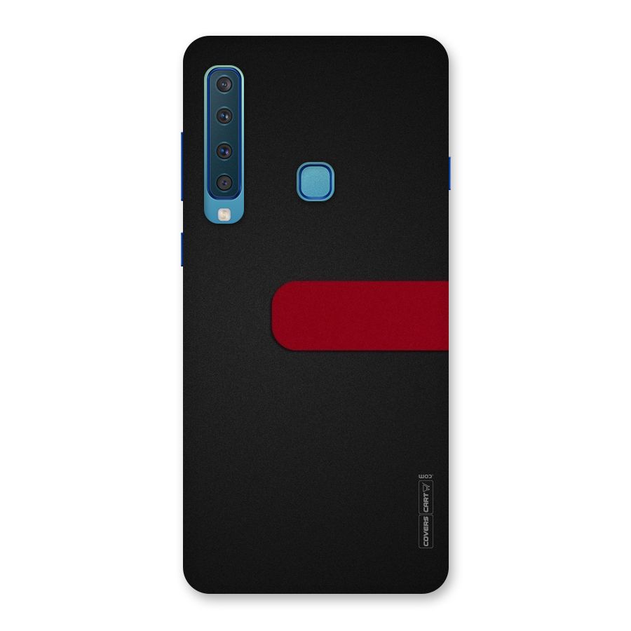 Single Red Stripe Back Case for Galaxy A9 (2018)
