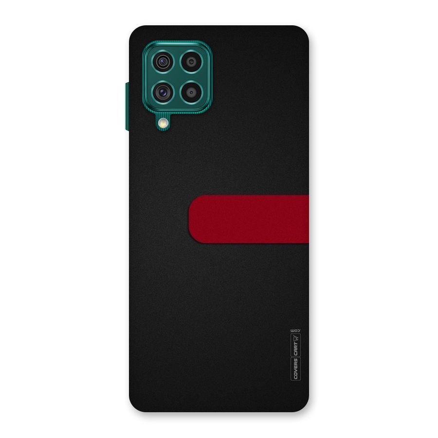 Single Red Stripe Back Case for Galaxy F62