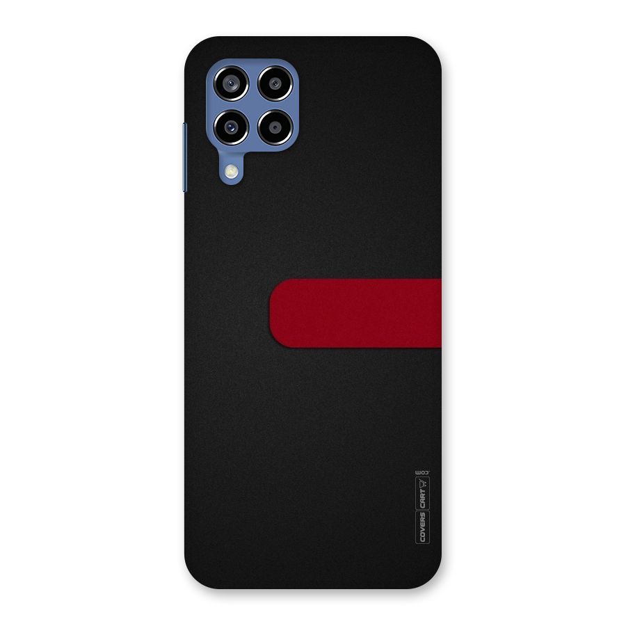 Single Red Stripe Back Case for Galaxy M53 5G
