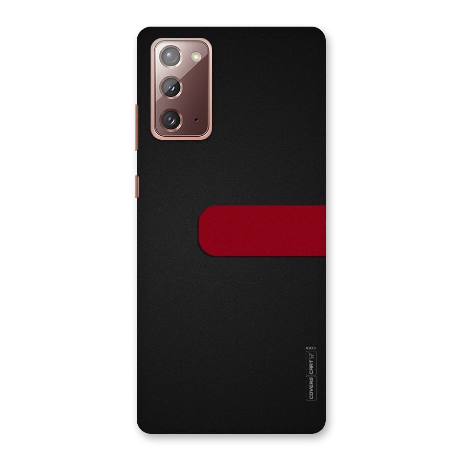 Single Red Stripe Back Case for Galaxy Note 20