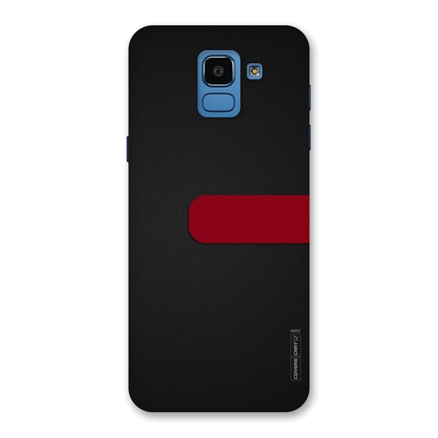 Single Red Stripe Back Case for Galaxy On6