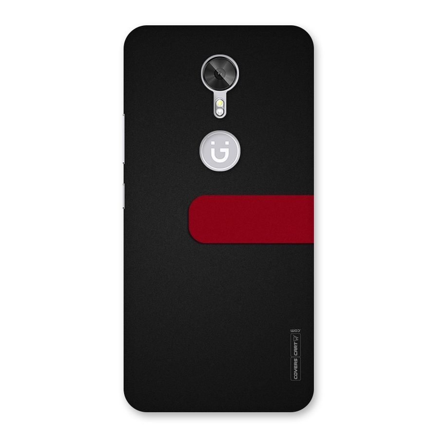 Single Red Stripe Back Case for Gionee A1
