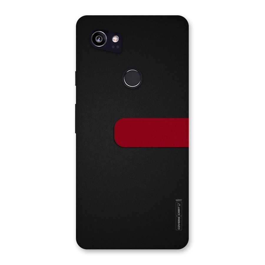 Single Red Stripe Back Case for Google Pixel 2 XL