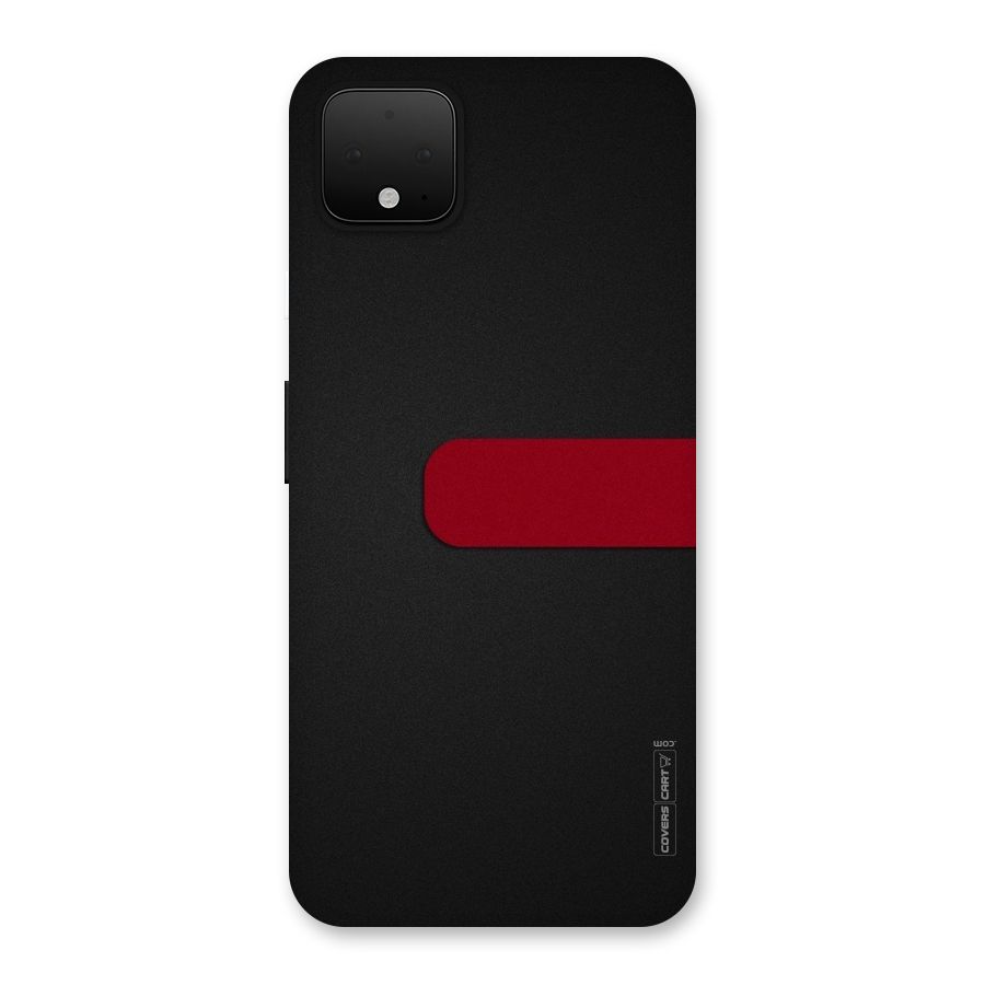Single Red Stripe Back Case for Google Pixel 4 XL
