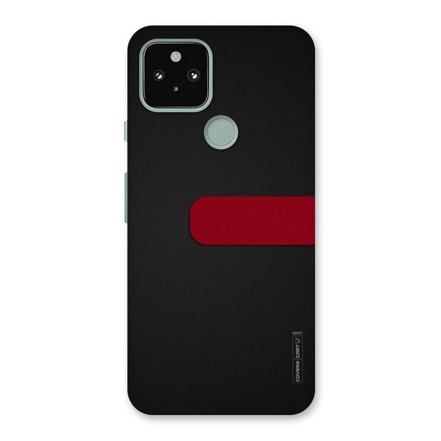 Single Red Stripe Back Case for Google Pixel 5