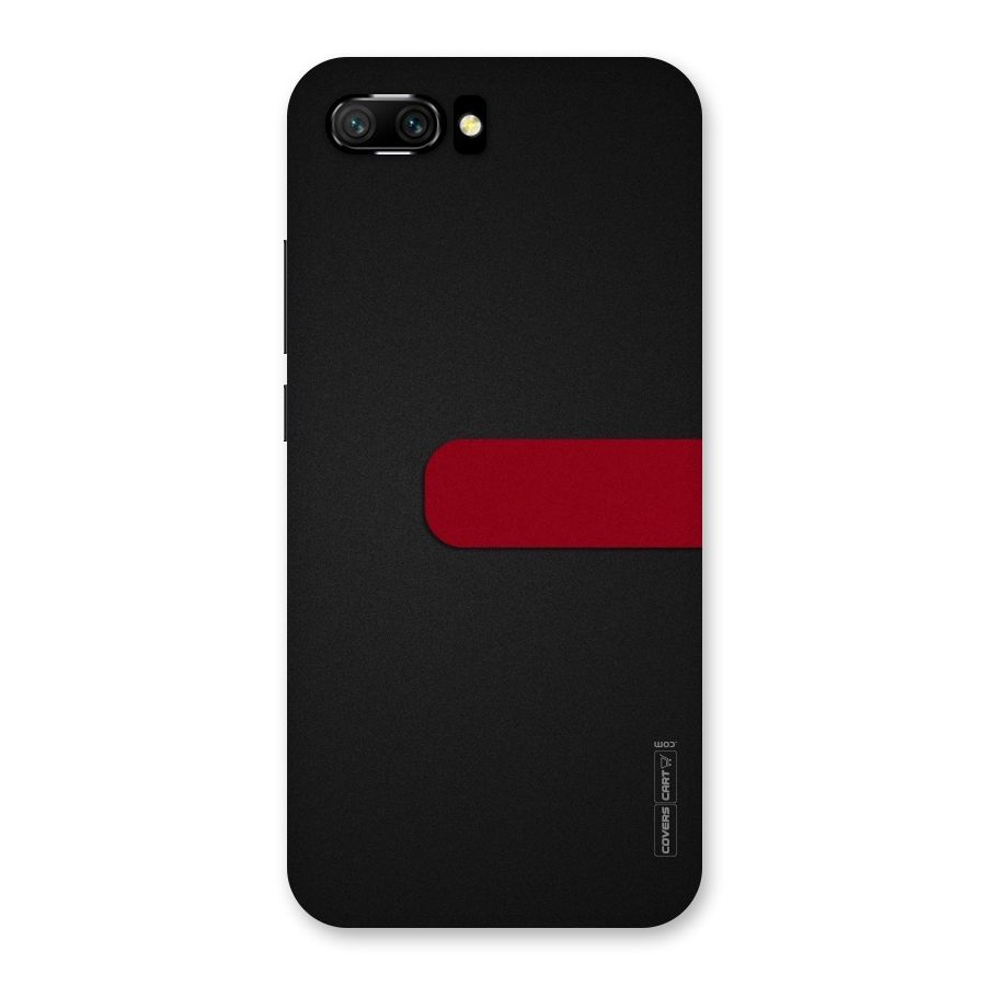 Single Red Stripe Back Case for Honor 10