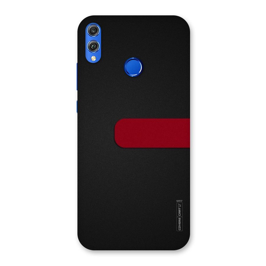 Single Red Stripe Back Case for Honor 8X
