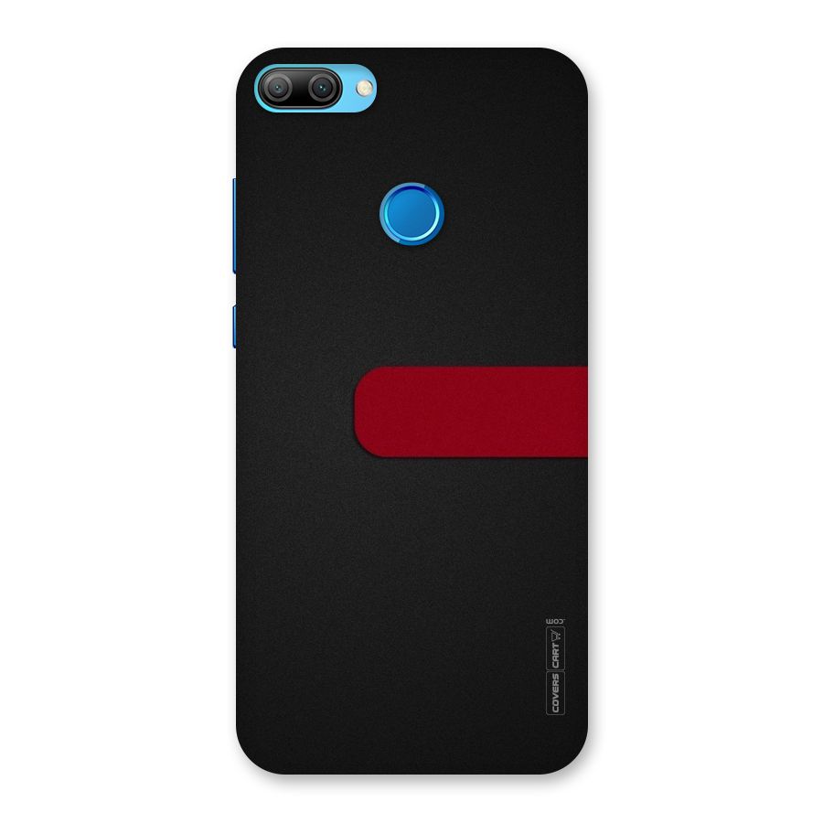 Single Red Stripe Back Case for Honor 9N