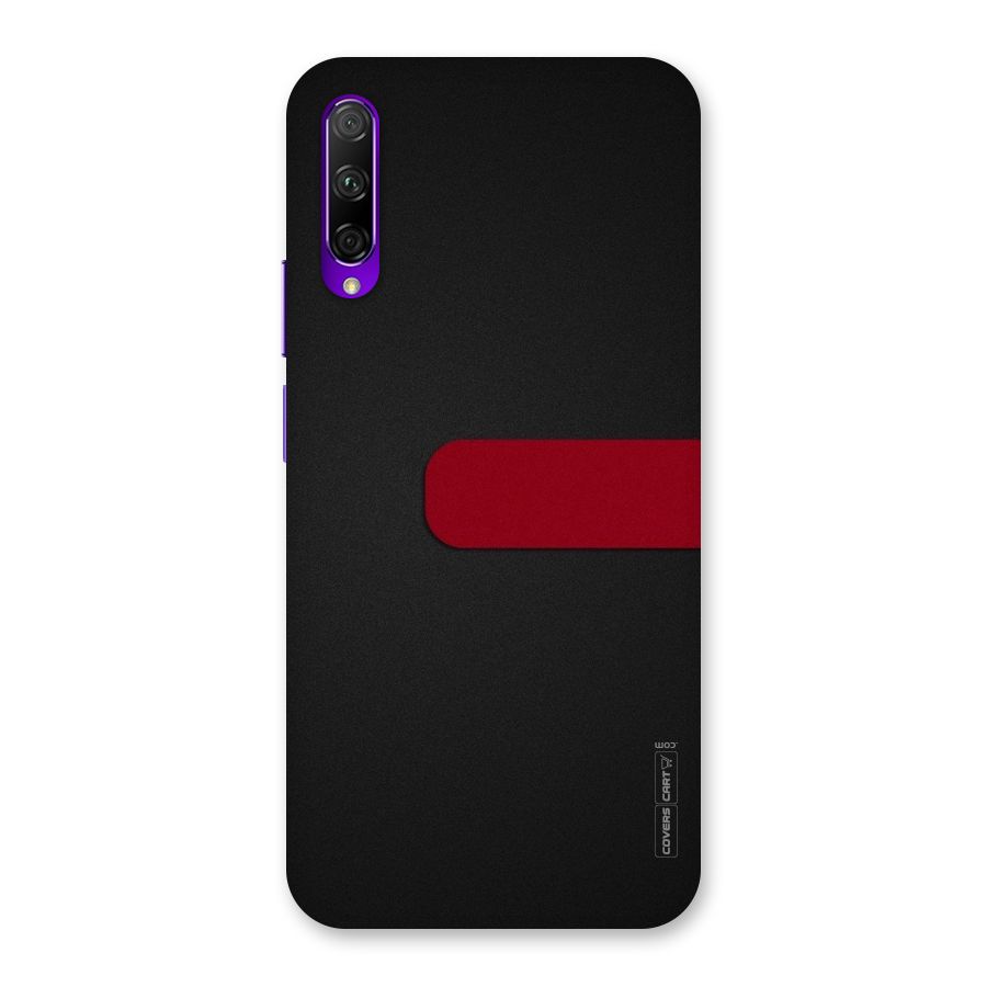 Single Red Stripe Back Case for Honor 9X Pro