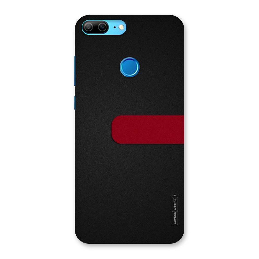 Single Red Stripe Back Case for Honor 9 Lite