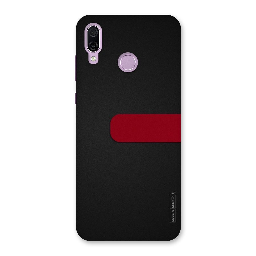 Single Red Stripe Back Case for Honor Play