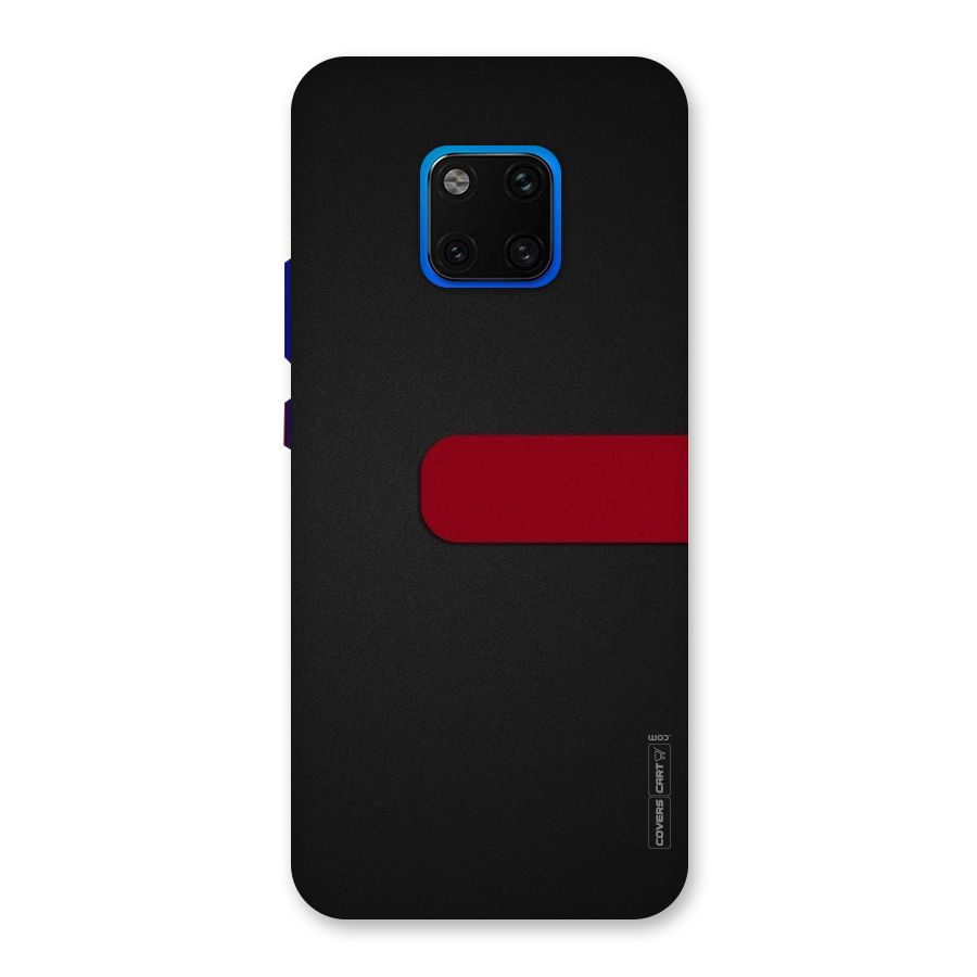 Single Red Stripe Back Case for Huawei Mate 20 Pro