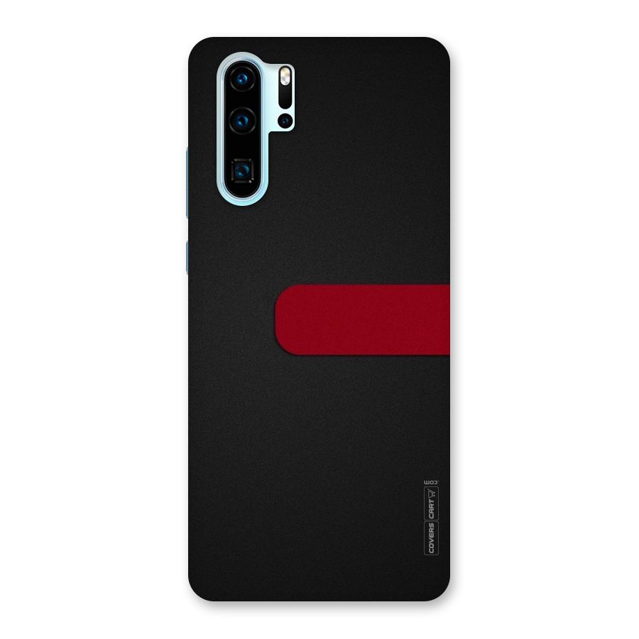 Single Red Stripe Back Case for Huawei P30 Pro