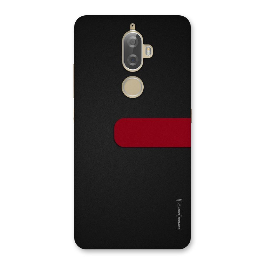 Single Red Stripe Back Case for Lenovo K8 Plus