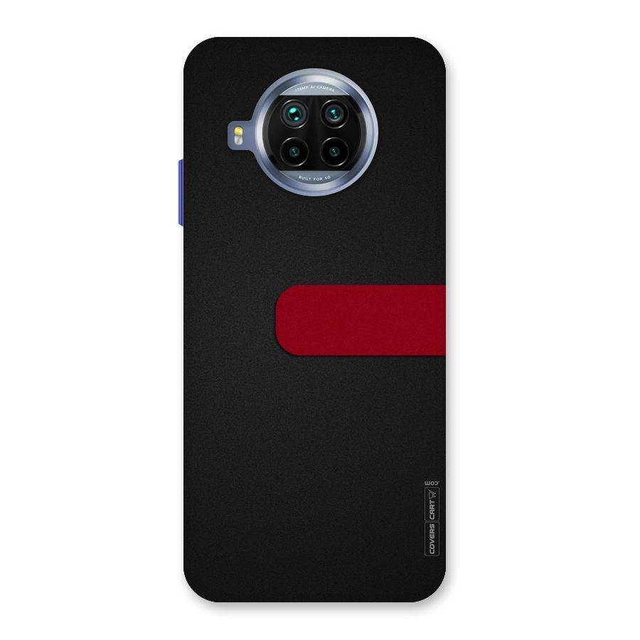 Single Red Stripe Back Case for Mi 10i
