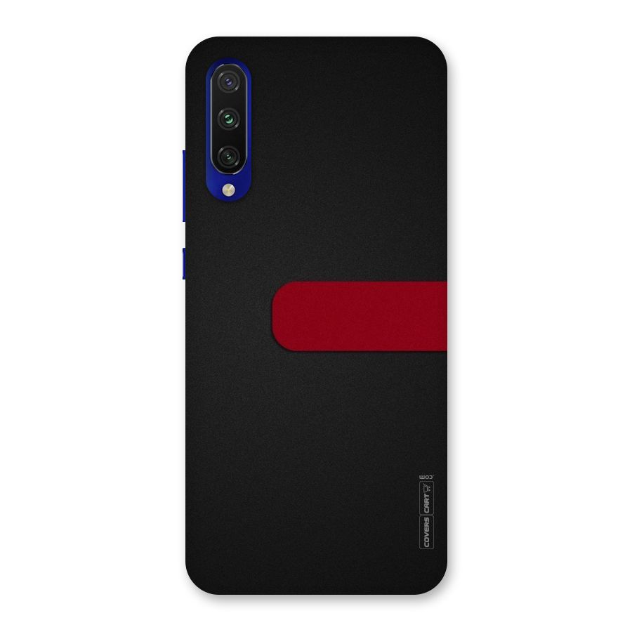 Single Red Stripe Back Case for Mi A3