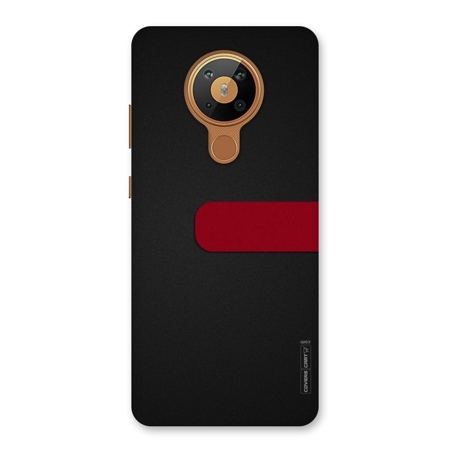 Single Red Stripe Back Case for Nokia 5.3