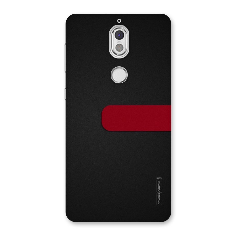 Single Red Stripe Back Case for Nokia 7